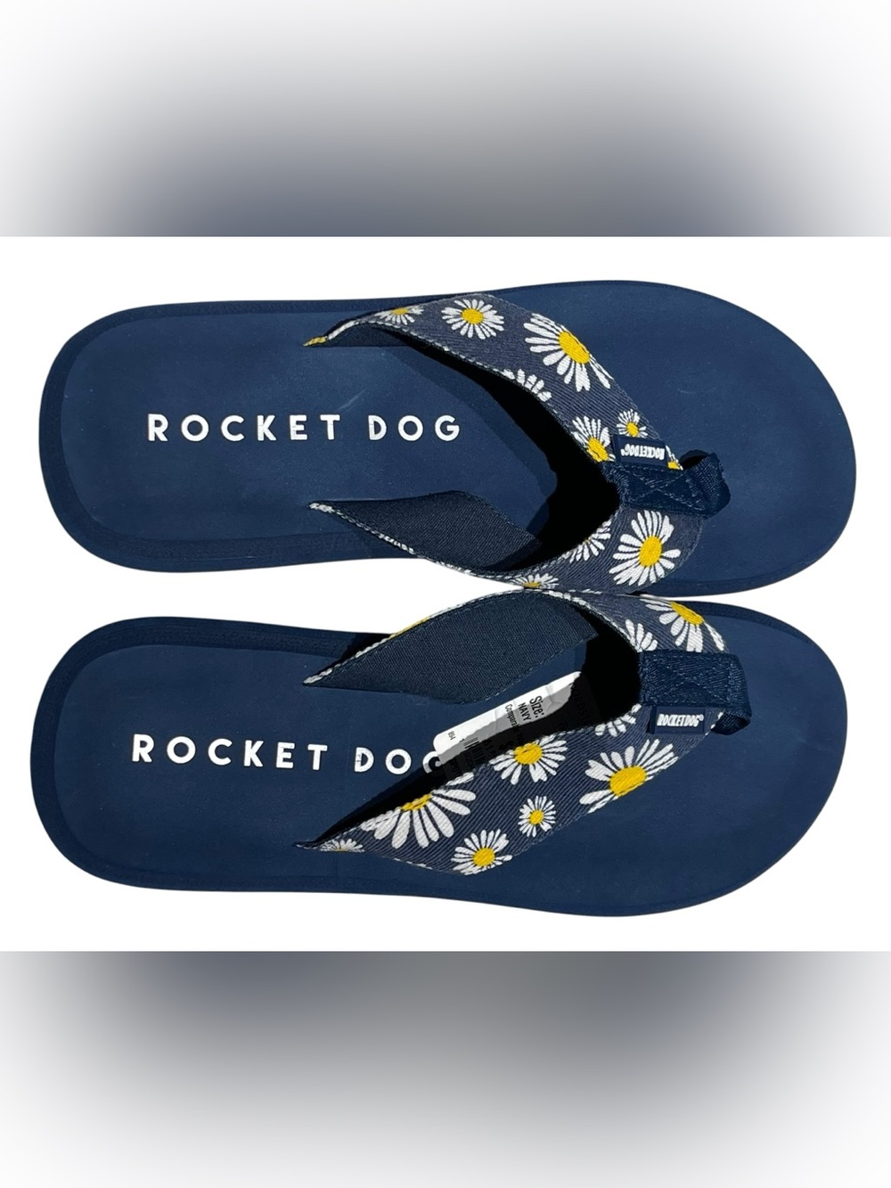 NWT Rocket Dog Navy with Daisy’s flip flops size 9